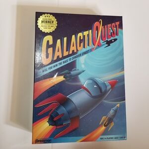 GalactiQuest Board Game, Pressman, Win The Race To Conquer Space, pre-owned